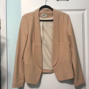 Loft Peach Blazer. Size 12